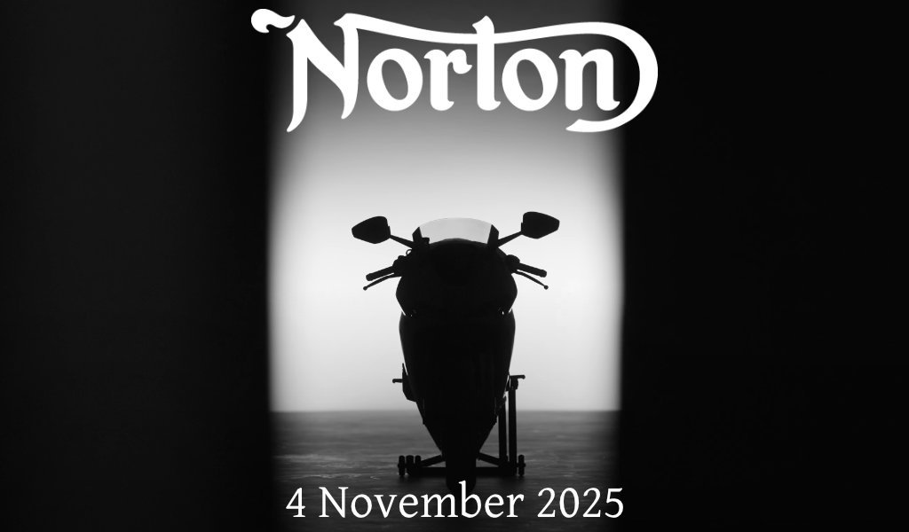 Norton’s latest teaser hints at a possible sportsbike or caferacer, launching on November 4