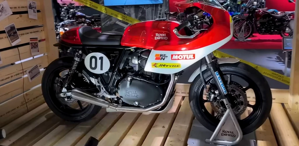 Royal Enfield Continental GT 750: The Retro Racer Prototype showcased at EICMA 2025