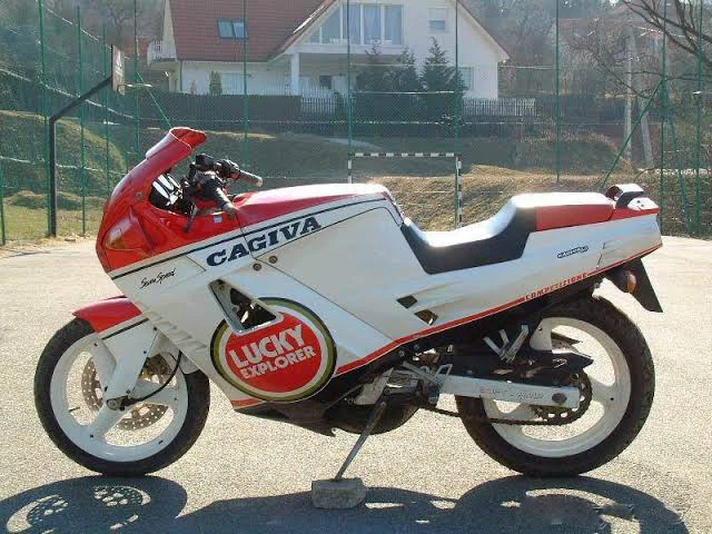 Cagiva 125 C12R-SP Lucky Explorer Competition (1990)