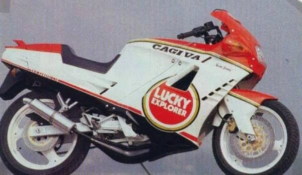 Cagiva 125 C12R-SP Lucky Explorer Competition (1990)