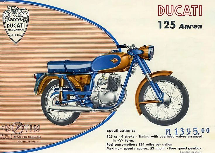Ducati 125 Aurea (1958 - 62)