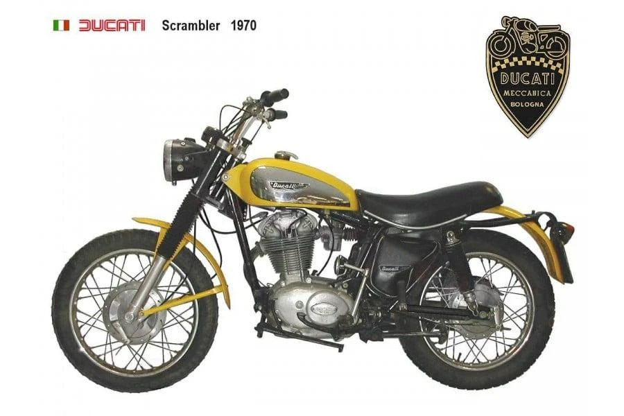 Ducati 450Scrambler Jupiter (1970 - 71)