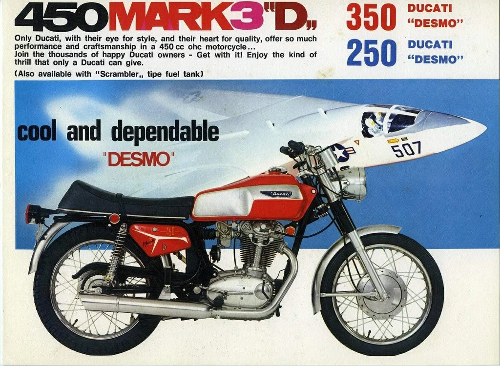 Ducati 450 Mark 3D (1971 - 72)