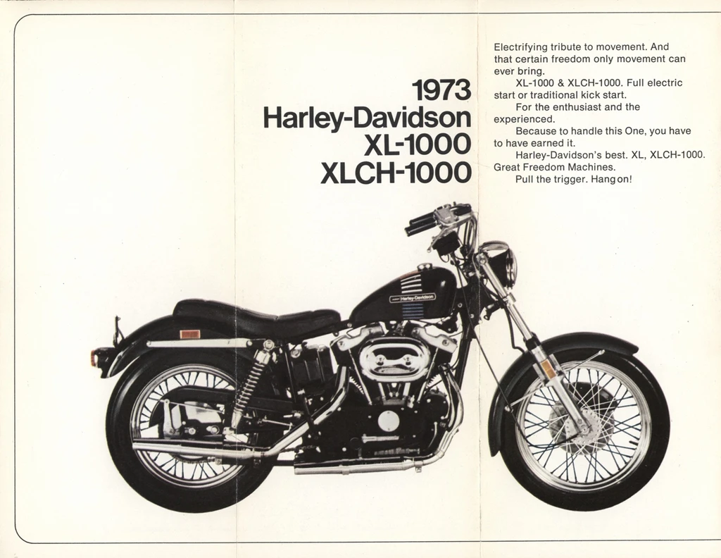 Harley Davidson XLCH 1000 Sportster (1973 - 74)