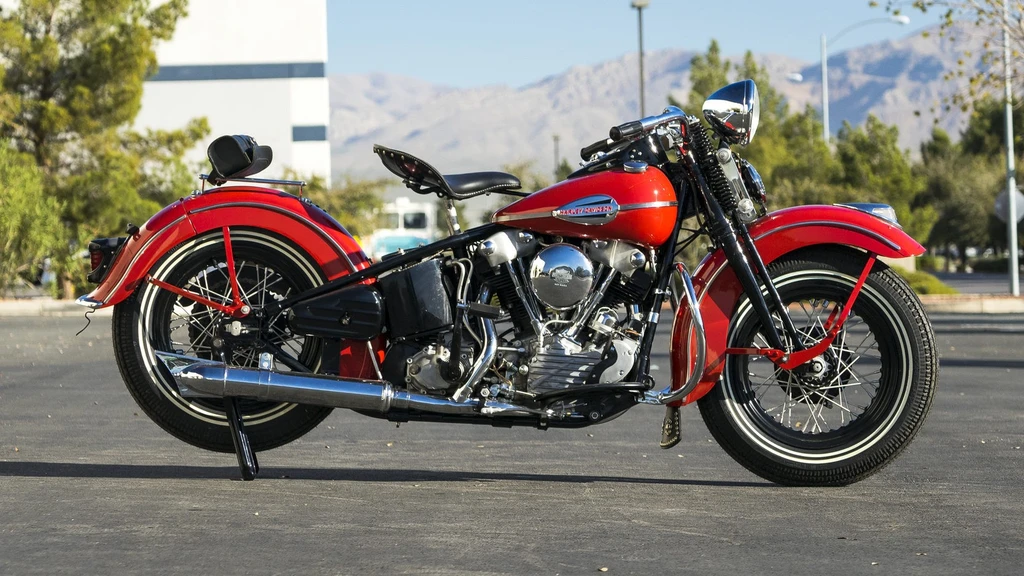 Harley Davidson FL 1200 Type 74 Knucklehead (1941)