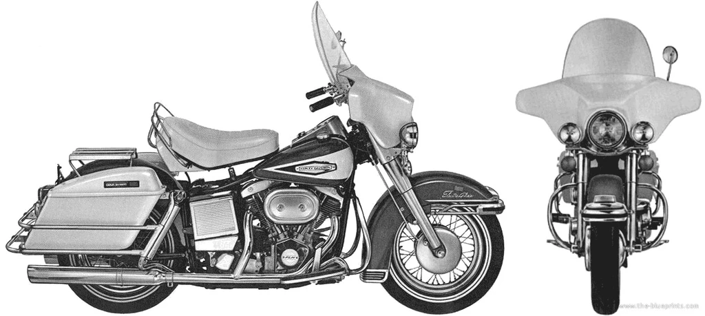 Harley Davidson FLH 1200 Electra Glide (1974)
