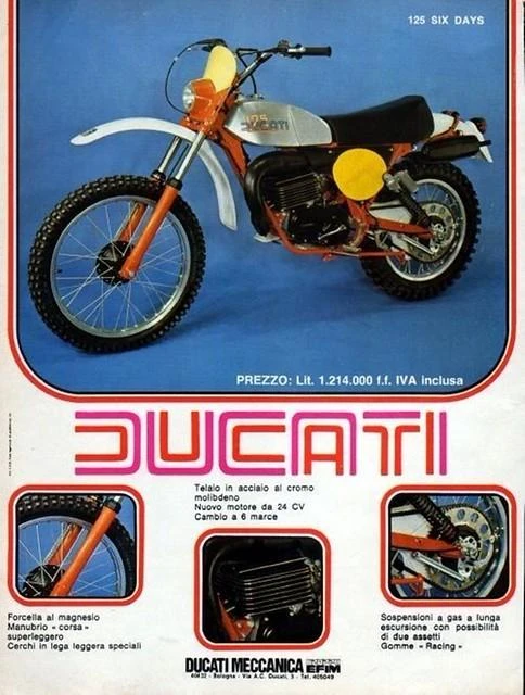 Ducati 125 Six Days (1977 - 78)