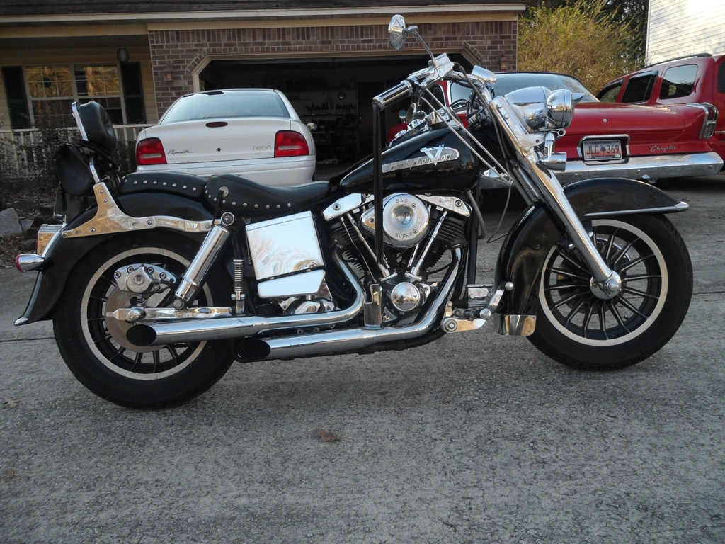Harley Davidson FLH 1200 Electra Glide (1976 - 77)