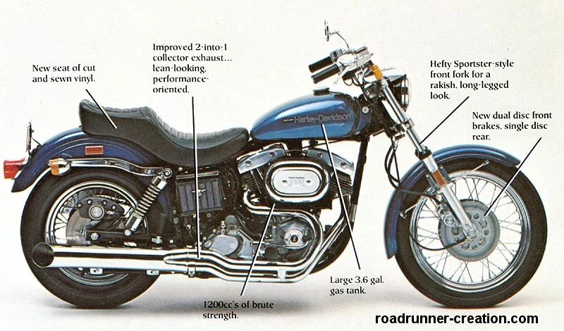 Harley Davidson FXE-F 1340 Fat Bob (1980 - 85)