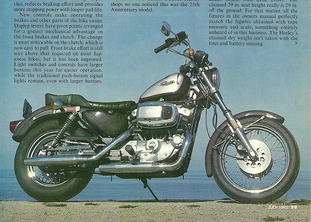 Harley Davidson XLS 1000Roadster 25th Anniversary XLS (1982)
