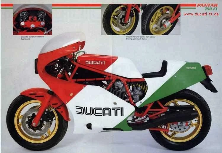 Ducati 750 F1 Pantah Desmo (1985)