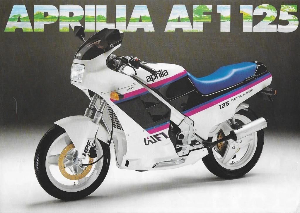 Aprilia AF1 125 Project 108 (1987)