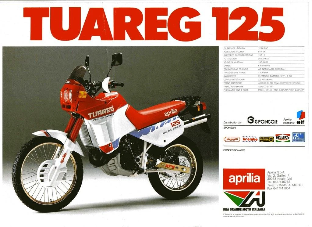 Aprilia Tuareg 125 (1987)
