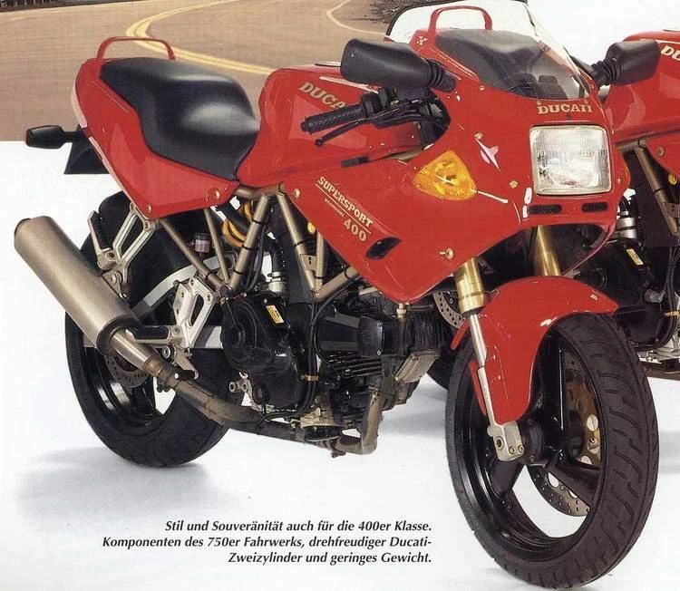 Ducati 400SSJunior (Half Fairing) (1991 - 98)