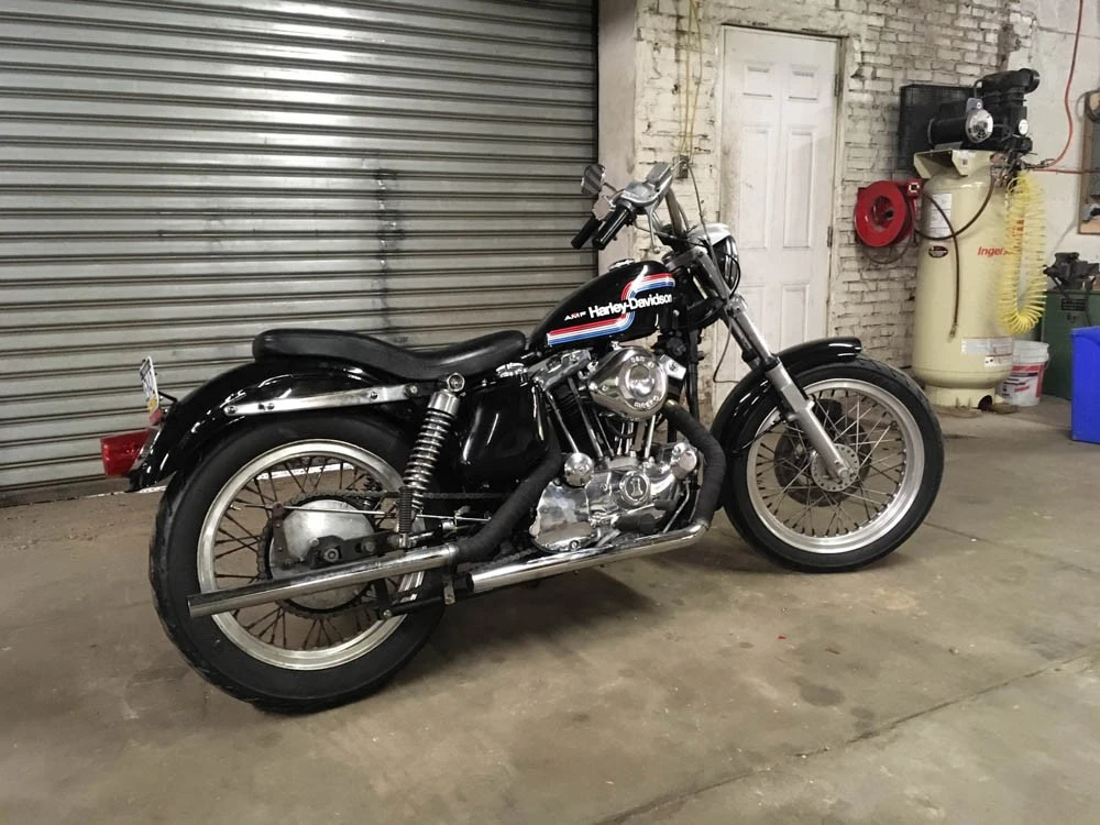 Harley Davidson XLCH 1000 Sportster (1975 - 77)