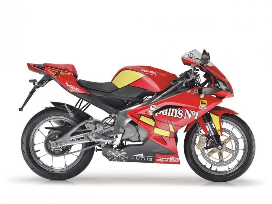 Aprilia RS 125 R osso Fluo (2008)