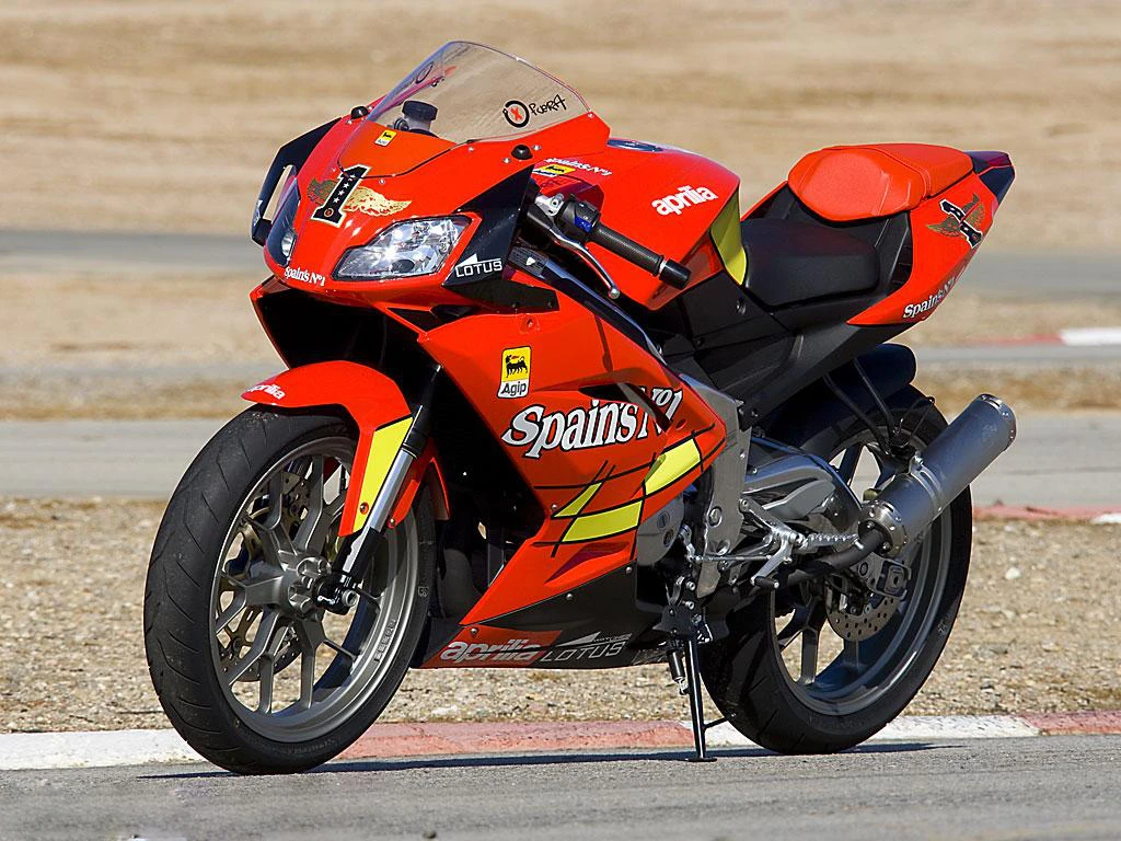 Aprilia RS 125 R osso Fluo (2008)