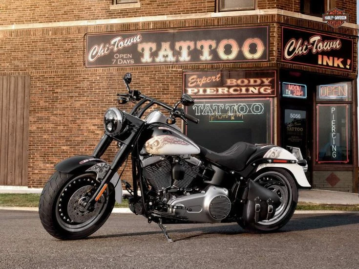 Harley Davidson FLSTFB Softail Fat Boy Lo (2012)