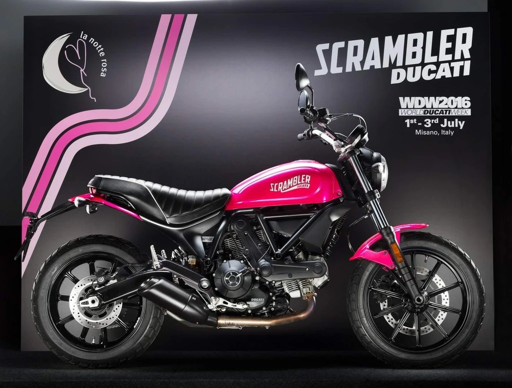 Ducati Scrambler Sixty2 Shocking Special Edition (2016)