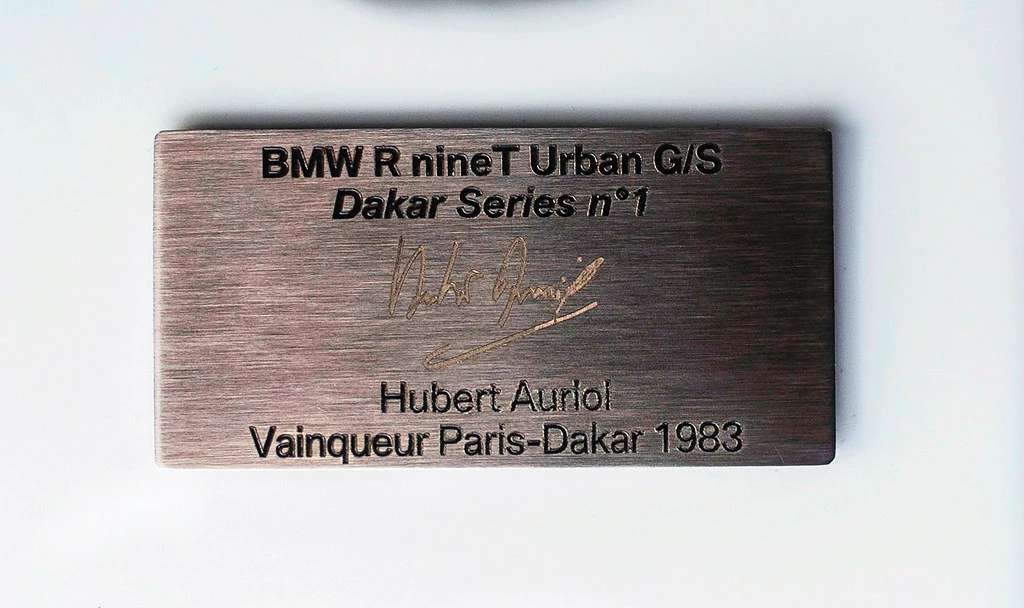 BMWR nineT Urban G/SDakar Hubert Auriol (2019)