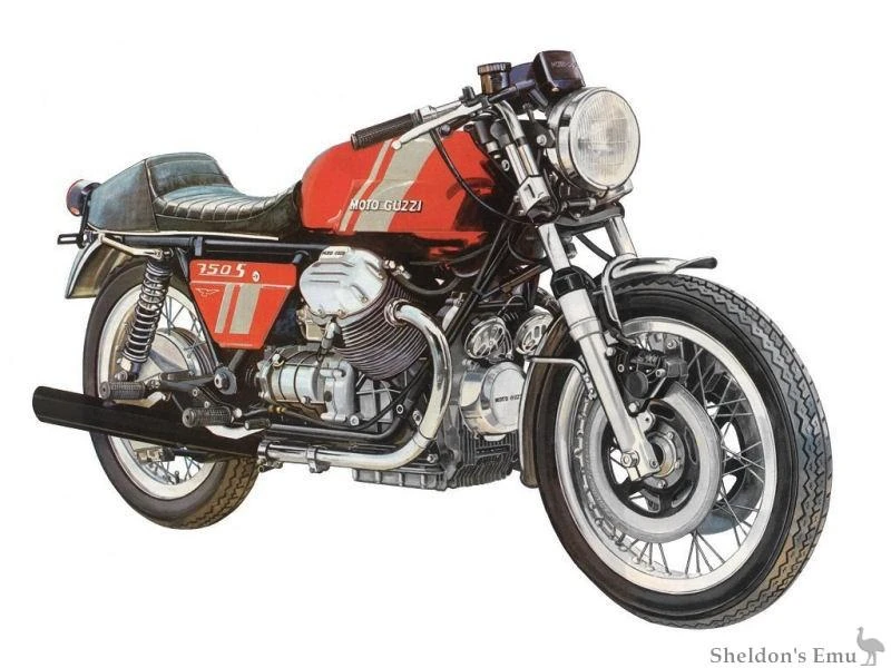 Moto Guzzi 750S (1973 - 1975)