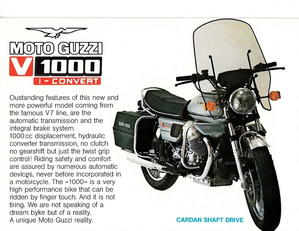 Moto Guzzi V1000IConvert (1977 - 79)