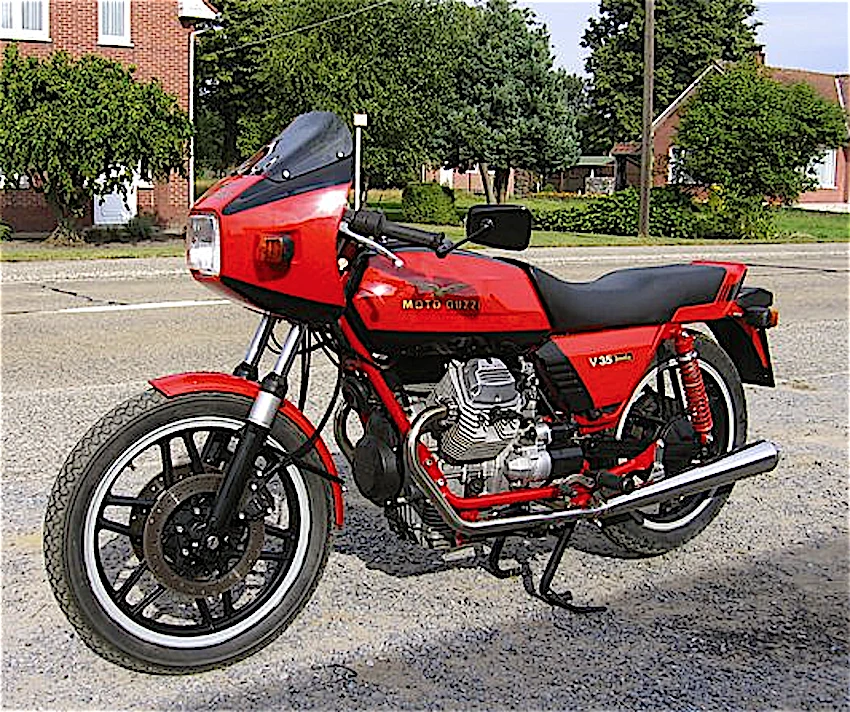Moto Guzzi V 35 (1977 - 80)