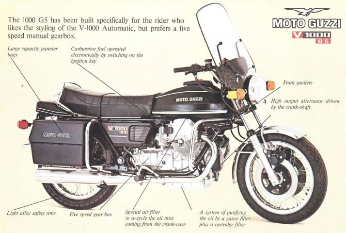 Moto Guzzi V 1000G5 (1978 - 80)