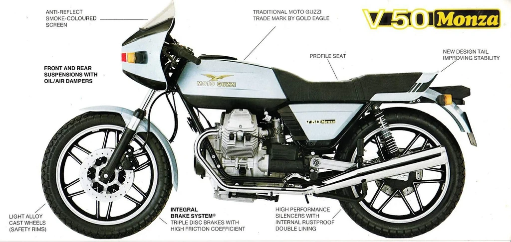 Moto Guzzi V 50 Monza (1981)