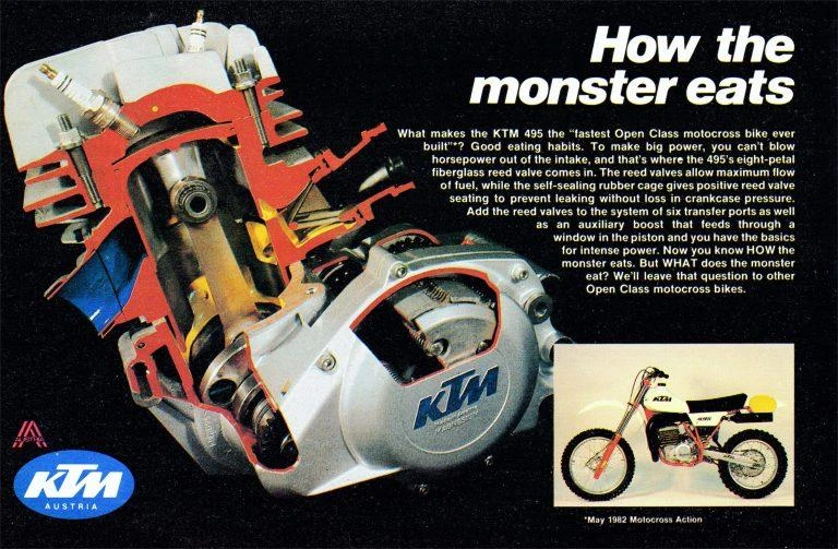 KTM 495 Pro-Lever (1982 - 85)
