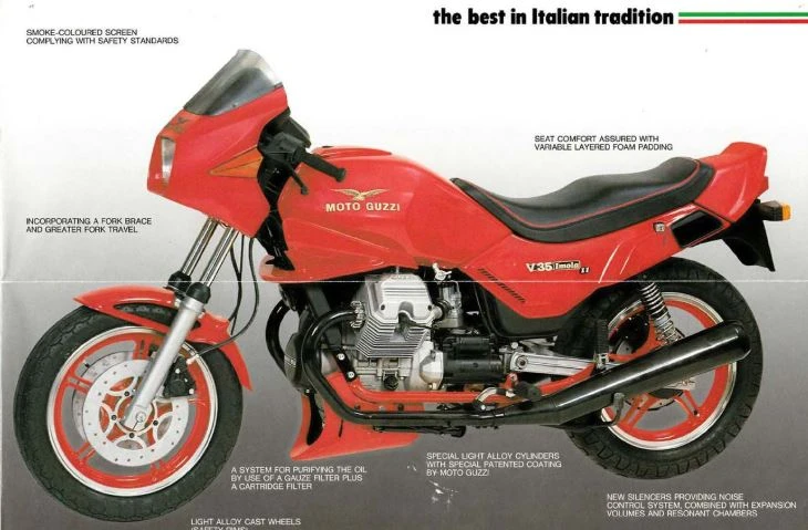 Moto Guzzi V 35 Imola II (1984 -)