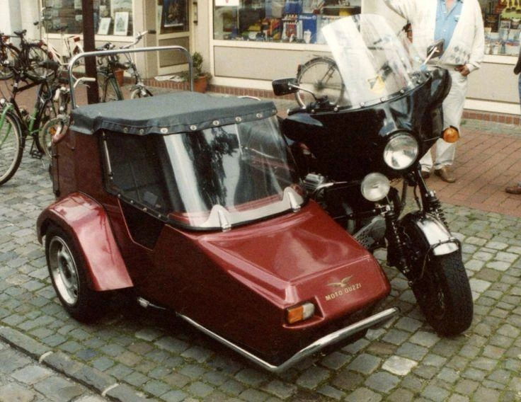 Moto Guzzi 1000SPII with TR500 N4 Sidecar (1985)