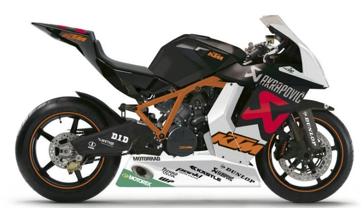 KTM RC8R 1190 Akrapovic Replica IDM (2010)