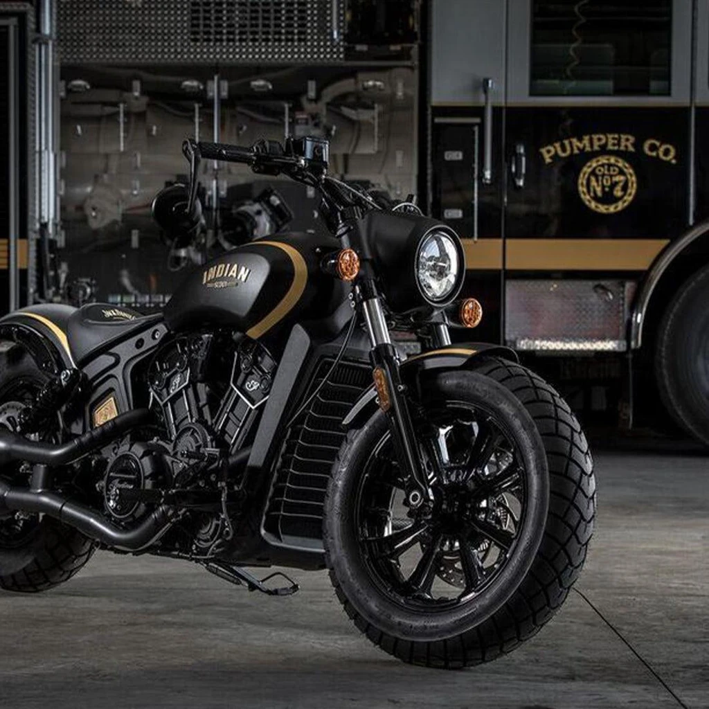 Indian Scout Bobber i Jack Daniels Limited Edition (2018)