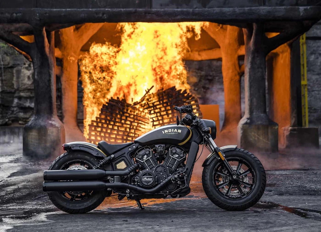 Indian Scout Bobber i Jack Daniels Limited Edition (2018)
