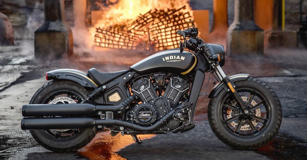 Indian Scout Bobber i Jack Daniels Limited Edition (2018)